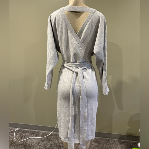 SHEIN / medium grey sweater dress - Picture 2 of 6
